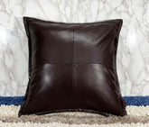 Genuine Leather Square Pillow Cover 18 SkinOutfit